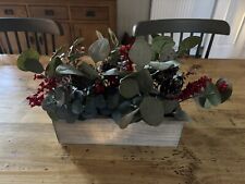 ARTIFICIAL CHRISTMAS FLORAL WINDOW BOX