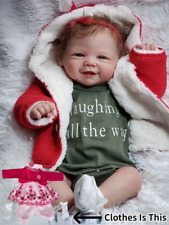 Reborn Girl Doll Vivienne with Full Body and Soft Silicone 18 Inch