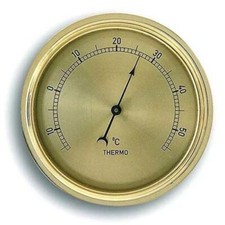 Brass-Look Thermometer