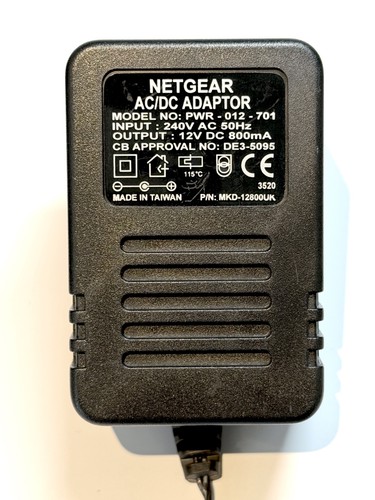 12v netgear pwr 012 - netgear, pwr-012-701