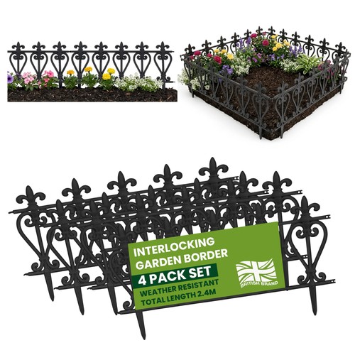 Garden fence panel lawn - garden, 2.4m