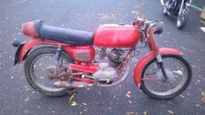 1960 moto morini corsaro 125 project spares or repairs. has NOVA Italian import