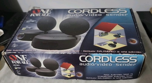 Cordless audio video sender - audio/video,