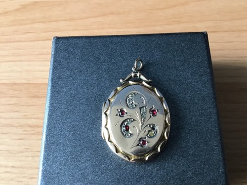 Antique 9ct gold back - 9ct,