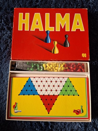 Halma board game - board,