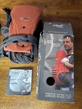 Close Caboo DX + Merino Baby Carrier, Rust Also Includes Close Weather Protector