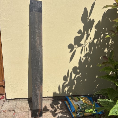 Gabon ebony hardwood plank - plank,