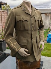 WW1 Cuff Rank dated and named Tunic to Major E.W. Tate, Royal Welsh Regiment