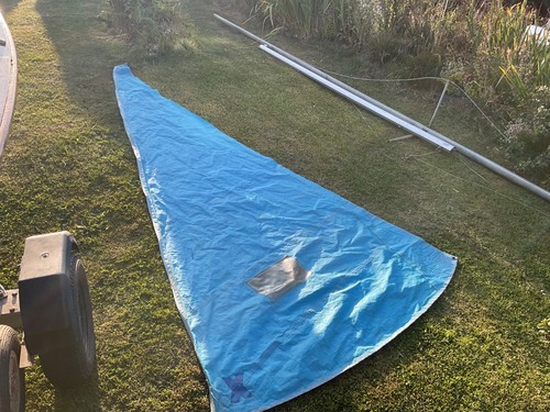 Enterprise sailing dinghy jib - enterprise,