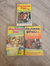 Postman Pat VHS Video Tapes Bundle X 3 