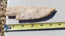 5.1 Inch Flint Knapped Knife