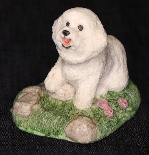 Vintage bichon frise figurine - frise,