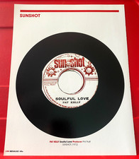Pat Kelly Soulful Love/Al T Joe Reggae Record Art PICTURE / PRINT 10.5" x 8"