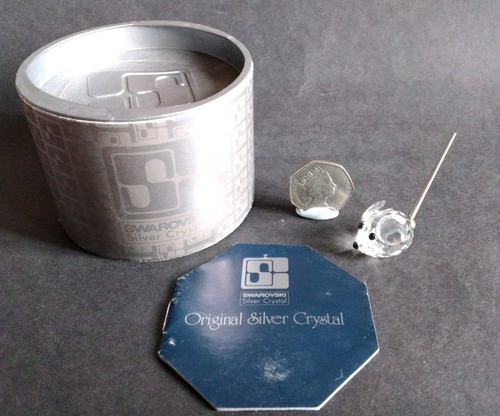 Swarovski silver crystal mini - swarovski,