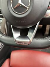 Mercedes AMG Steering Wheel Badge Logo Trim A B C E Class W 176 246 205 213