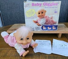RUSS TROLL BABY GIGGLES BATTERY OPERATED TROLL IN ORIGINAL BOX - NOT WORKING (2)