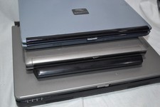 3 used laptops joblot working   see listing