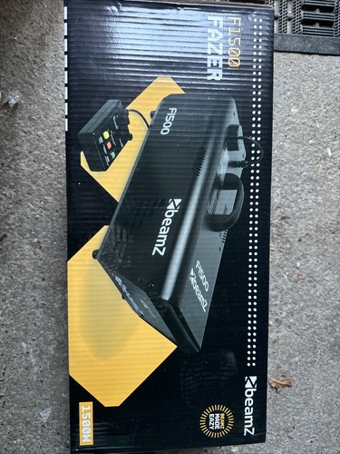 Beamz f1500 dmx haze machine - haze,