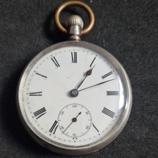 Antique Solid Silver Gents