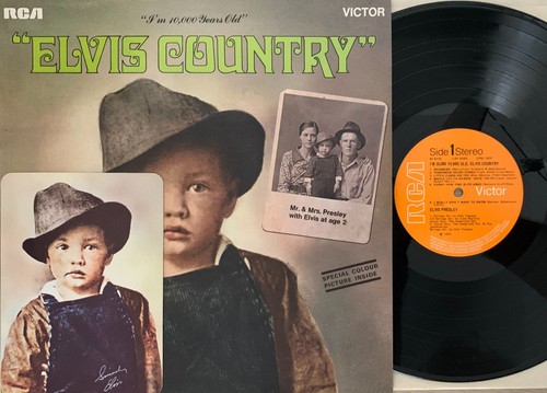 Elvis country rare 1971 1st - rare, uk