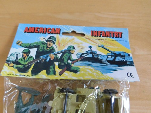 Ww2 american infantry plastic - american,