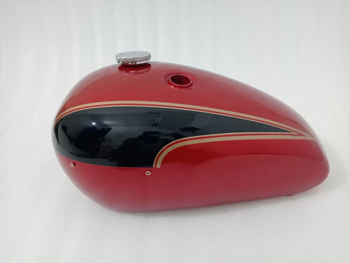 Triumph t140 red - &, black