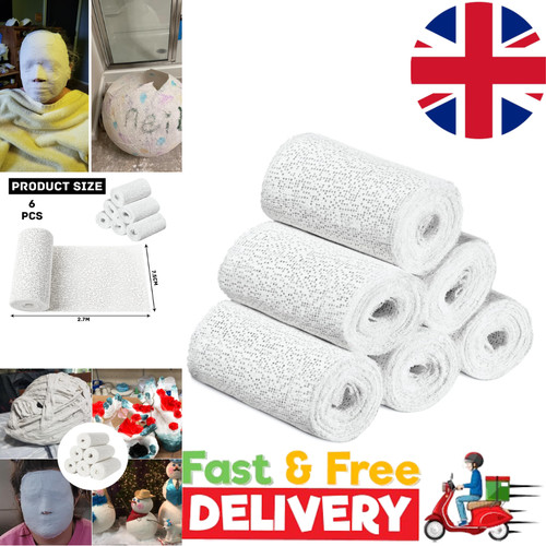 Plaster cloth rolls pack 3in - plaster,