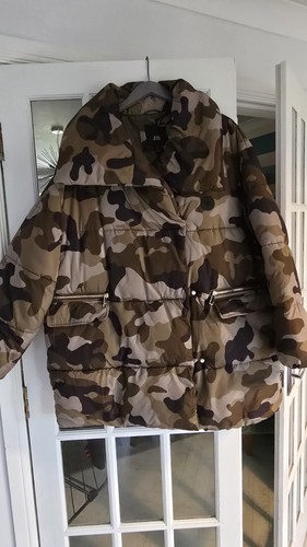 Riverisland camo puffa coat - riverisland,
