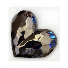 Next Silver ceramic Faceted