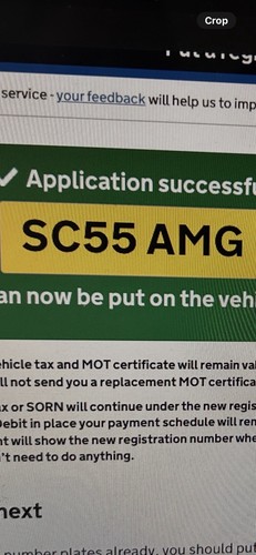 Amg private plate - sc,