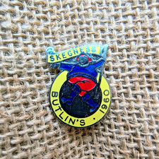 Vintage Butlins Enamel Badge Skegness 1960 Butlins Pin Lapel Badge