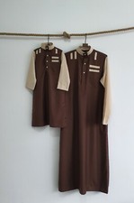 Best quality brown collared thobes men/kids, Eid clothes, jubba, wedding