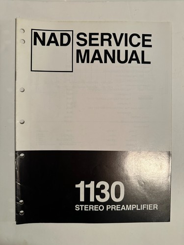 Nad model 1130 stereo - nad,