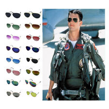 Lt. Pete MAVERICK 80s Retro Shade Mens Pilot Style Sunglasses