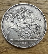 1887 Queen Victoria Full Coin