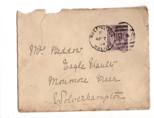 Wellington salop apr - apr, 1891