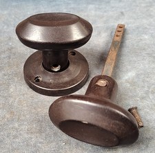 Reclaimed Dark Brown Oval