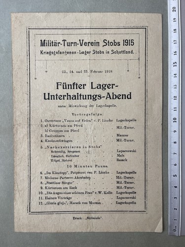 Rare original ww1 german pow - rare,