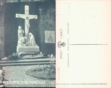 The Calvary St Michael s Church Conway Caernarfonshire Wales Simpsons Statue