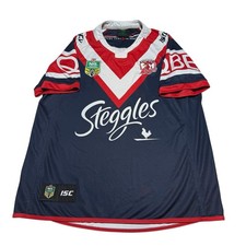 Authentic Sydney Roosters 2014 Jersey Shirt NRL Australia Mens Size Large