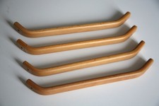 4 RARE Original 1960s BRUNO MATHSSON Mid Century Modern Shelf Brackets Bookcase