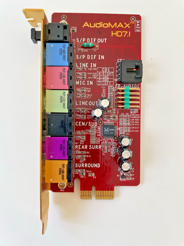 Audiomax sound card - 7.1,