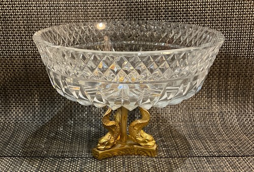 Art glass bowl dish - glass,