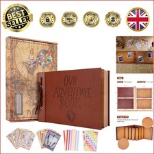 Vintage Style 80-Page Leather