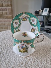 Queens Rosina Bone China Cup & Saucer.
