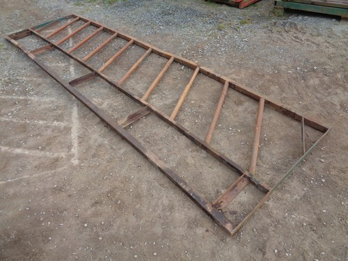 Cattle feed barrier 14ft - feed,