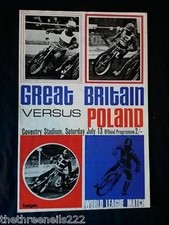 SPEEDWAY - GREAT BRITAIN V