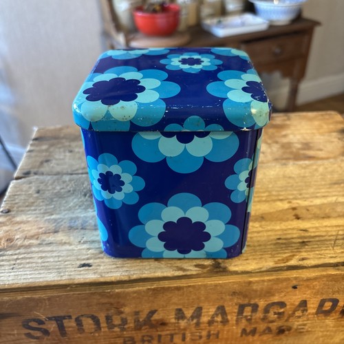 Vintage blue flower power - vintage,