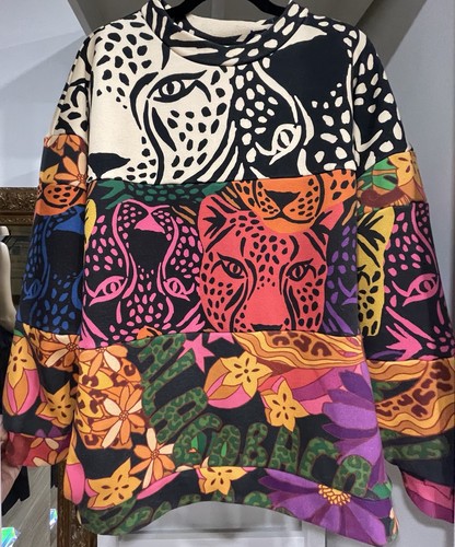 Farm rio graphic sweatshirt s - sweatshirt,,