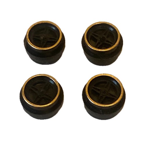 Scalextric gold edged - 4, black